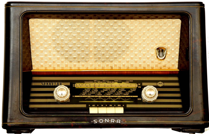VEB Stern-Radio Sonneberg SEKRETÄR Super 697-58 WU Baujahr 1958